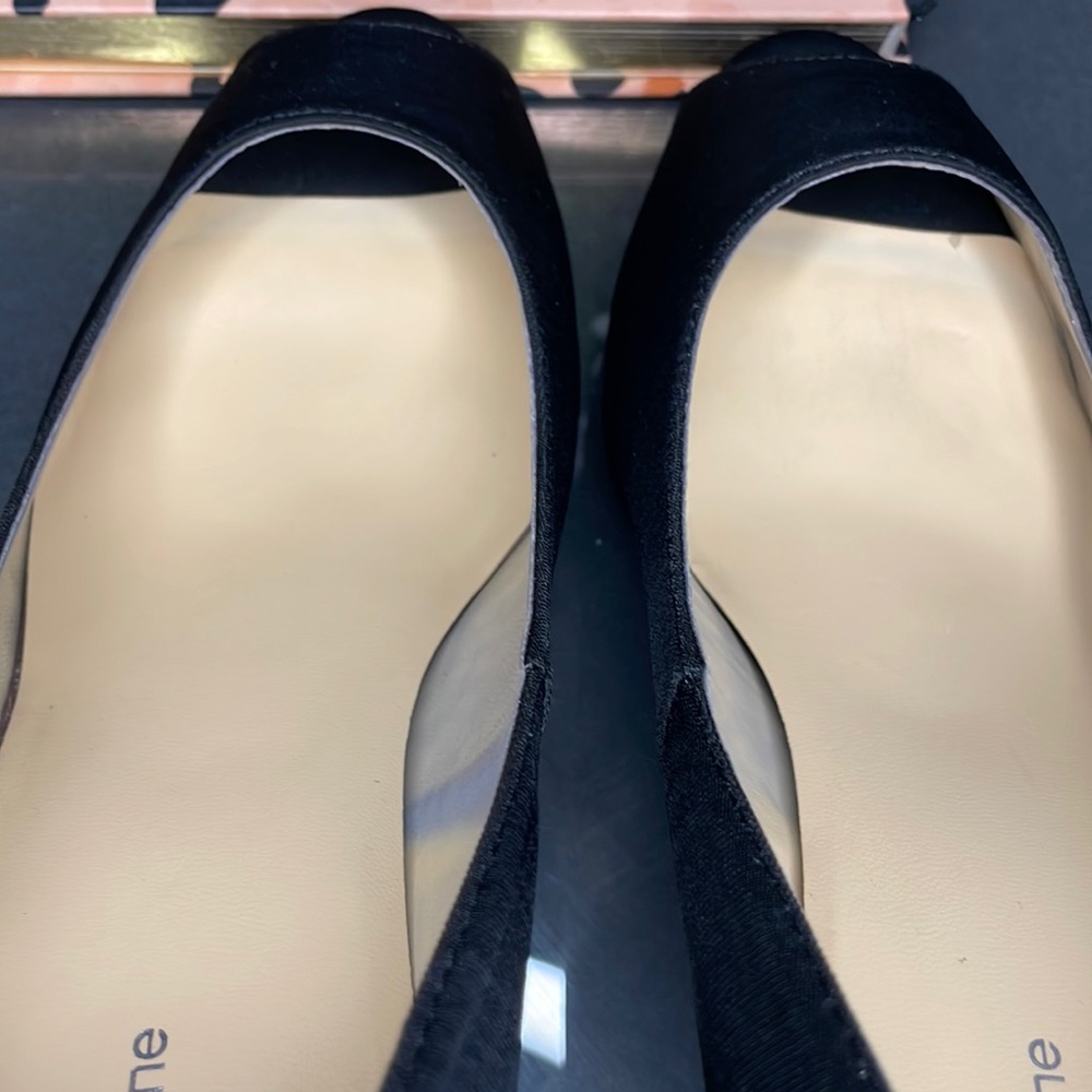 Black liz claiborne high-heeled shoe - Picture 16 of 16